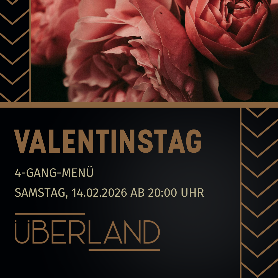 Valentinstag 14.02.2026 | 20:00 Uhr für 2 Personen